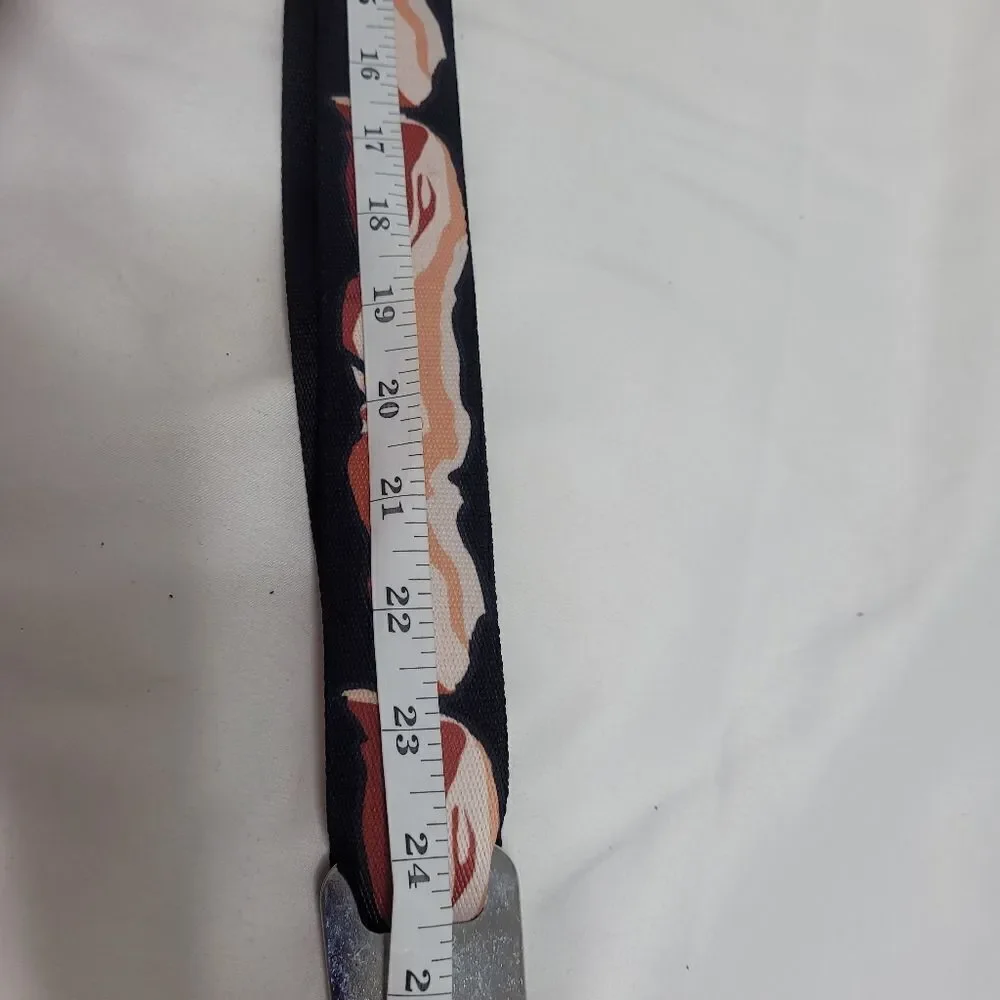 BUCKLE‎ DOWN bacon belt webbing seatbelt regular size unisex